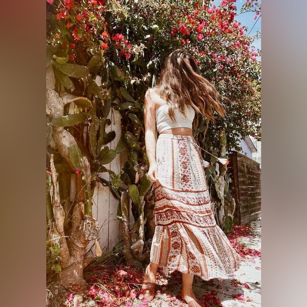 Urban Outfitters✨Boho Maxi Skirt